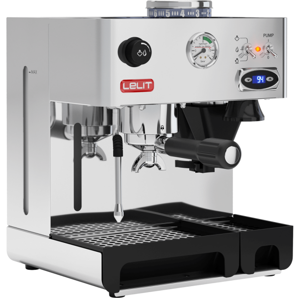 Lelit Anita PL042TEMD espresso kávovar - stříbrný