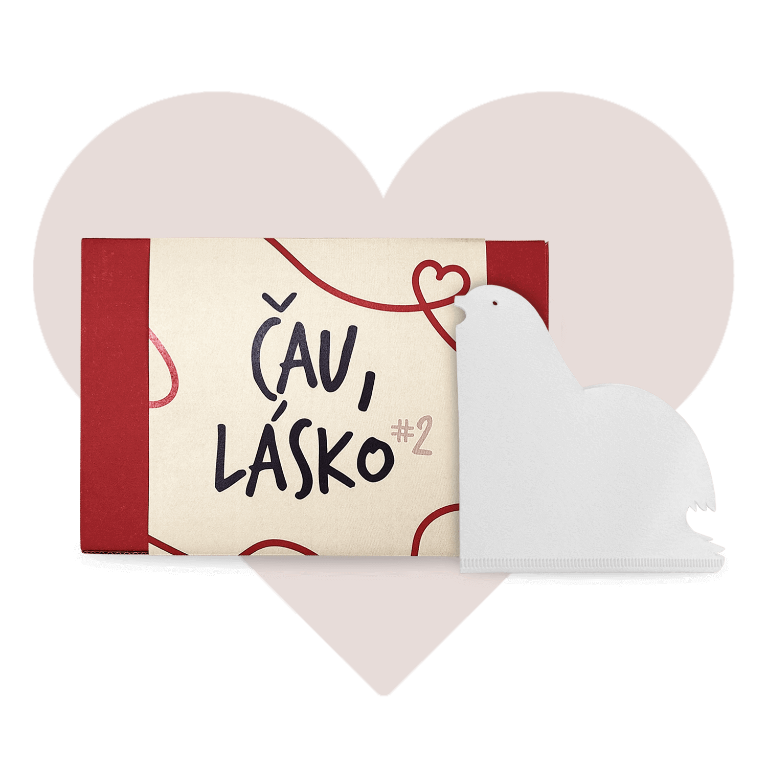 Čau, lásko #2 - set Hario Love Bird filtry