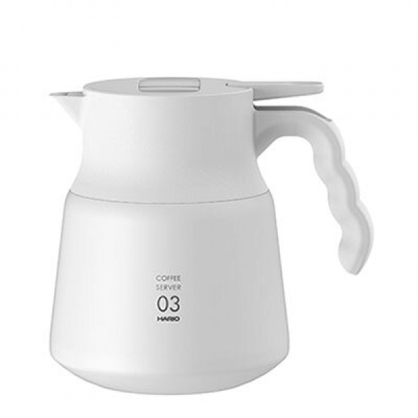 Hario Thermo Server V60 PLUS 800ml - bílá (VHSN-80-W)