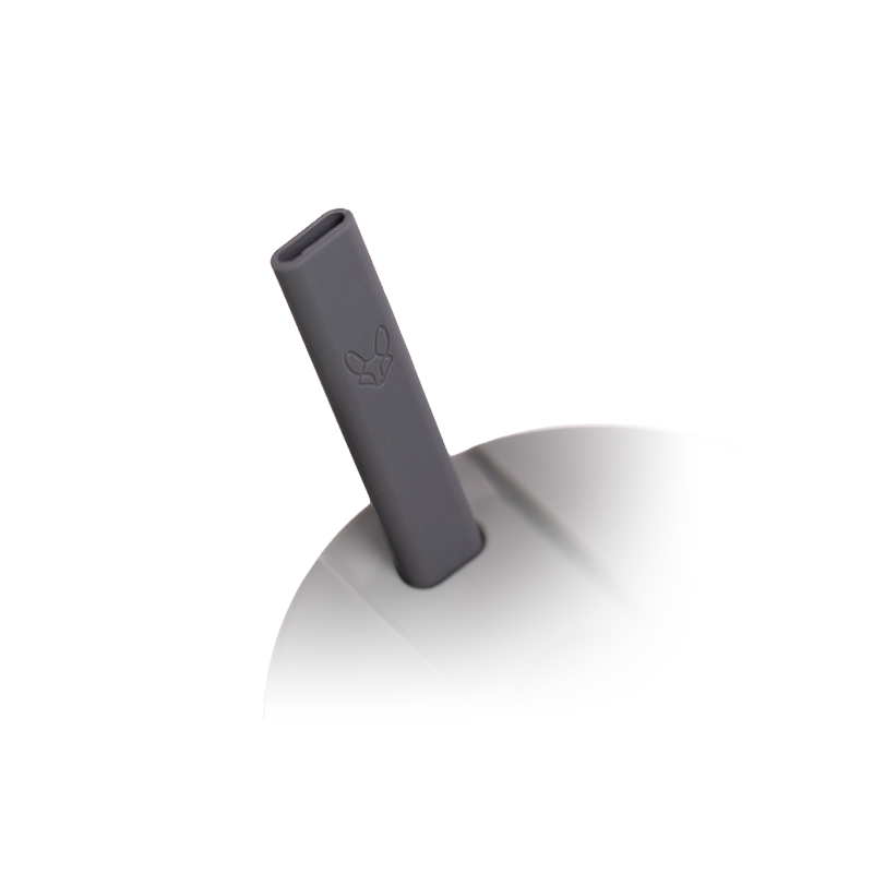 Hunu Straw brčko (sada 2ks) - Charcoal