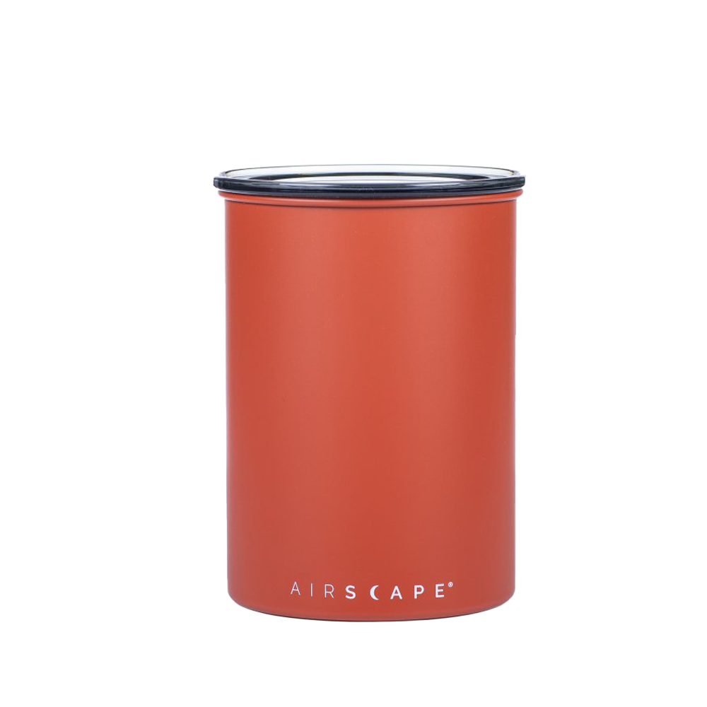 Airscape dóza na kávu 500g - Matte Red Rock