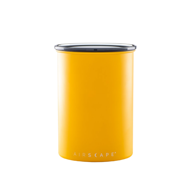 Airscape dóza na kávu 500g - Matte Yellow