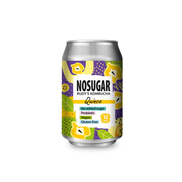 Rudy’s Kombucha - NOSUGAR - Kdouloň