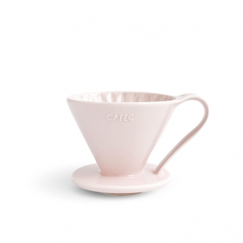 Cafec Arita Ware Flower dripper 4 - růžový