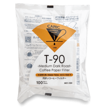 Cafec Medium-Dark Roast Papírové filtry vel. 1 - 100 ks