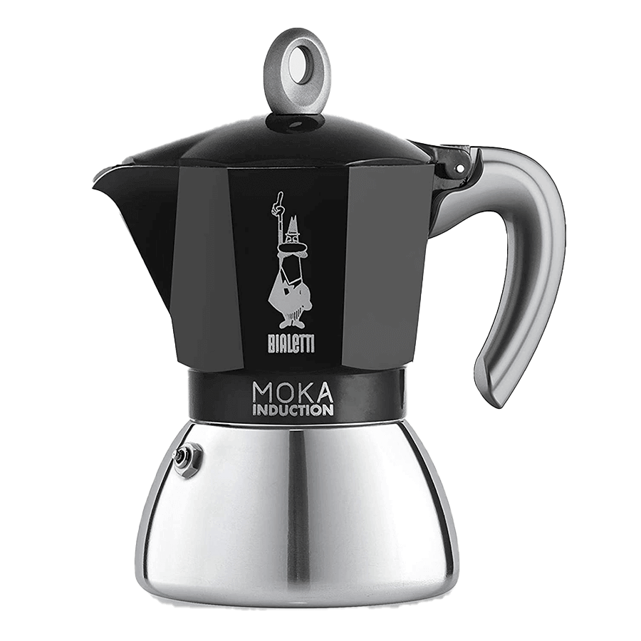 ZÁNOVNÍ - Bialetti Moka Induction 6 šálků - černá 300 ml