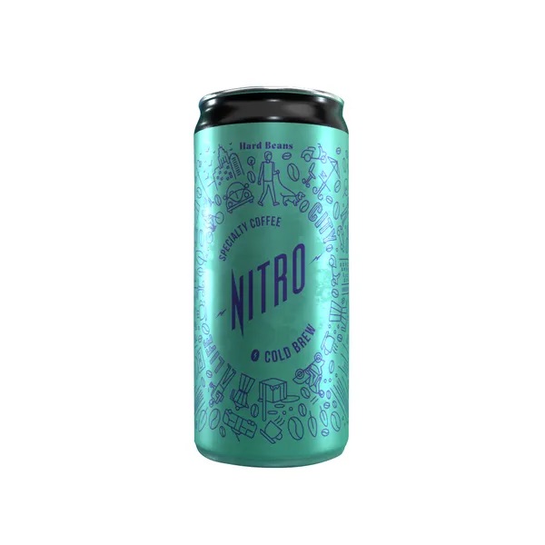 Hard Beans Nitro Cold Brew Brazílie - 200ml