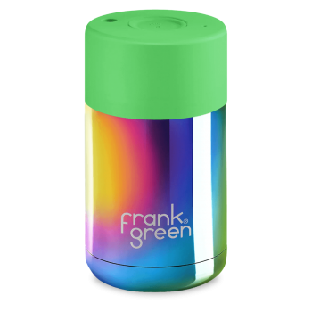 Frank Green Ceramic 295 ml nerezový - chrome rainbow / neon green