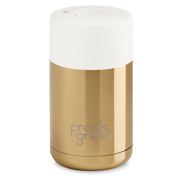 Frank Green Ceramic 295 ml nerezový - chrome gold / cloud