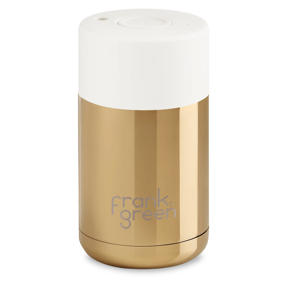 Frank Green Ceramic 295 ml nerezový - chrome gold / cloud