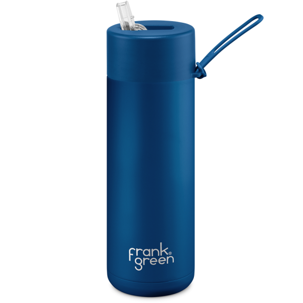 Frank Green Ceramic 595ml Straw nerezový - deep ocean