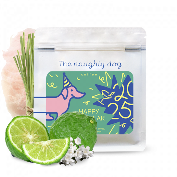 Výběrová káva The naughty dog HAPPY NEW YEAR 2025 blend