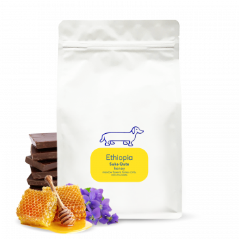 Etiopie SUKE QUTO HONEY - 1000g - The naughty dog