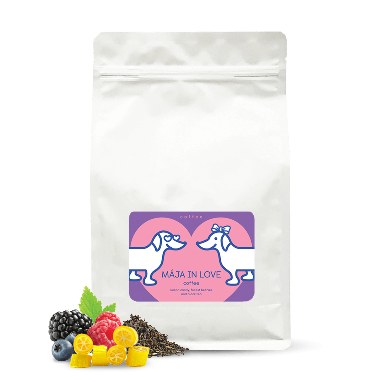 Výběrová káva The naughty dog MÁJA IN LOVE - květnový speciál - 1000 g