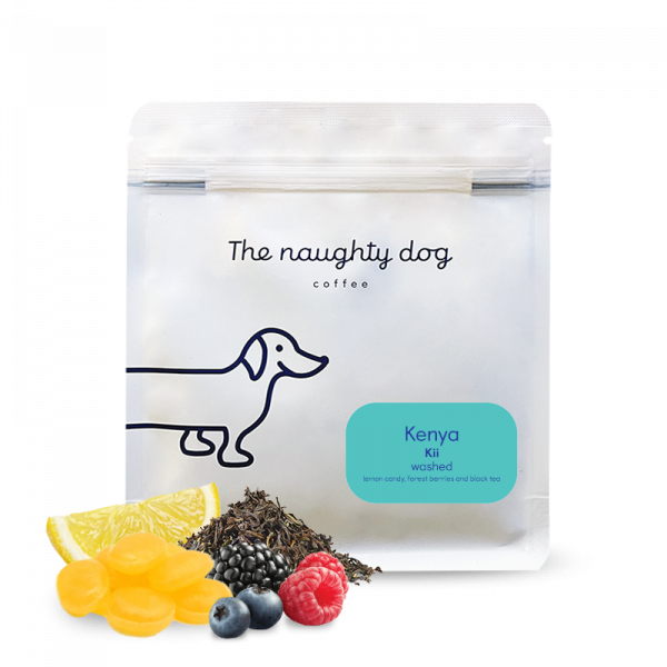 Výběrová káva The naughty dog Keňa KII