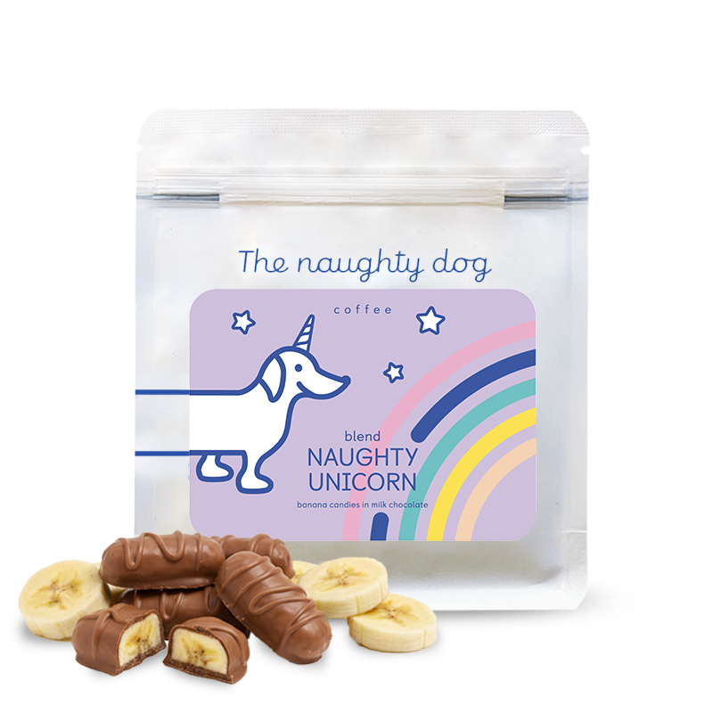 Výběrová káva The naughty dog UNICORN FILTER Blend #12