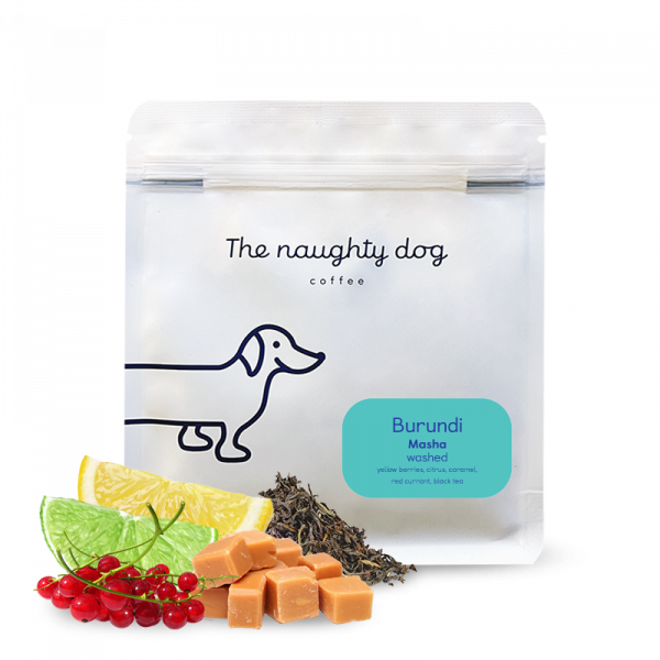 Výběrová káva The naughty dog Burundi MASHA 9/25