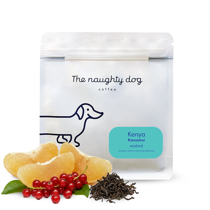 Výběrová káva The naughty dog Keňa KIANAMUI