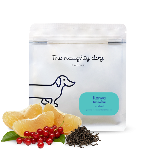 Výběrová káva The naughty dog Keňa KIANAMUI
