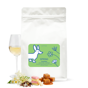 Kolumbie SPRING COFFEE - jarní limitovaný blend - 1000g - The naughty dog