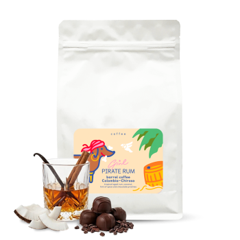 GIRL PIRATE RUM - barrel coffee - 1000g - The naughty dog