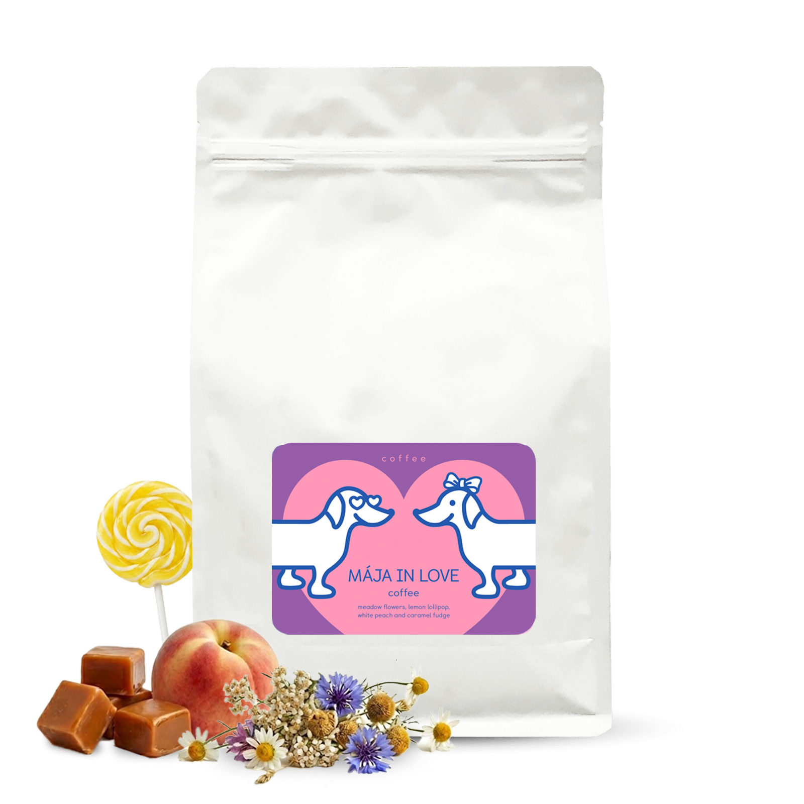 Výběrová káva The naughty dog MÁJA IN LOVE - květnový speciál - 1000 g