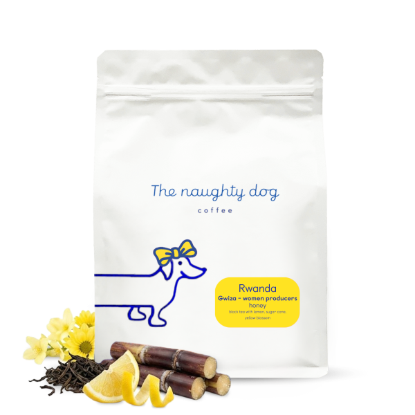 Výběrová káva The naughty dog Rwanda GWIZA - 1000g