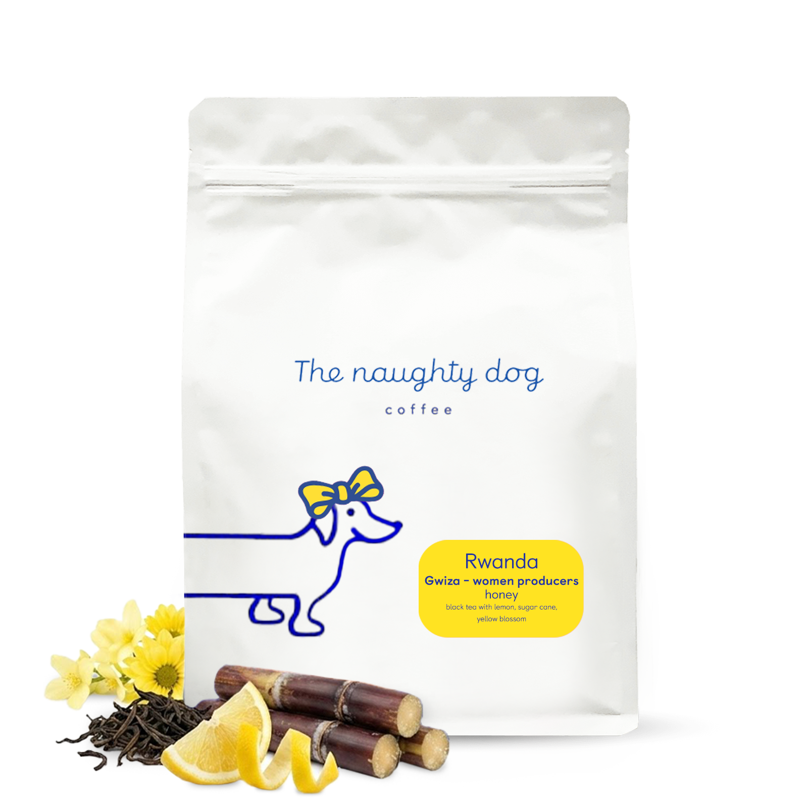 Výběrová káva The naughty dog Rwanda GWIZA - 1000g