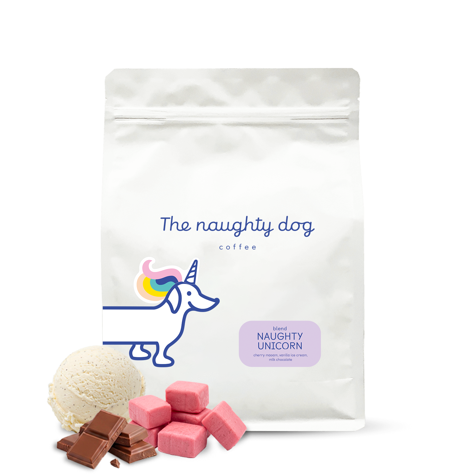 Výběrová káva The naughty dog UNICORN FILTER blend #15 - 1000g