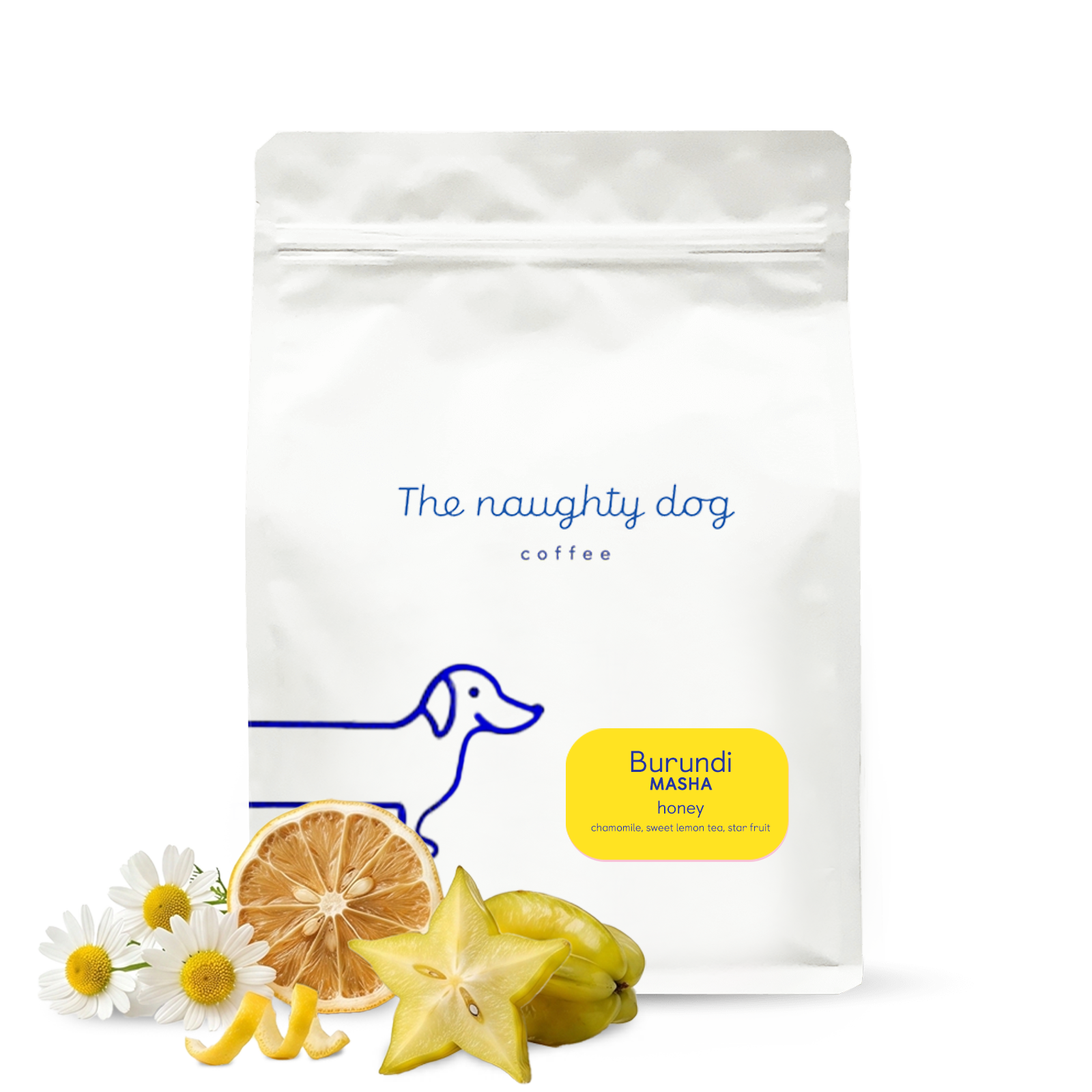 Výběrová káva The naughty dog Burundi MASHA honey - 1000 g