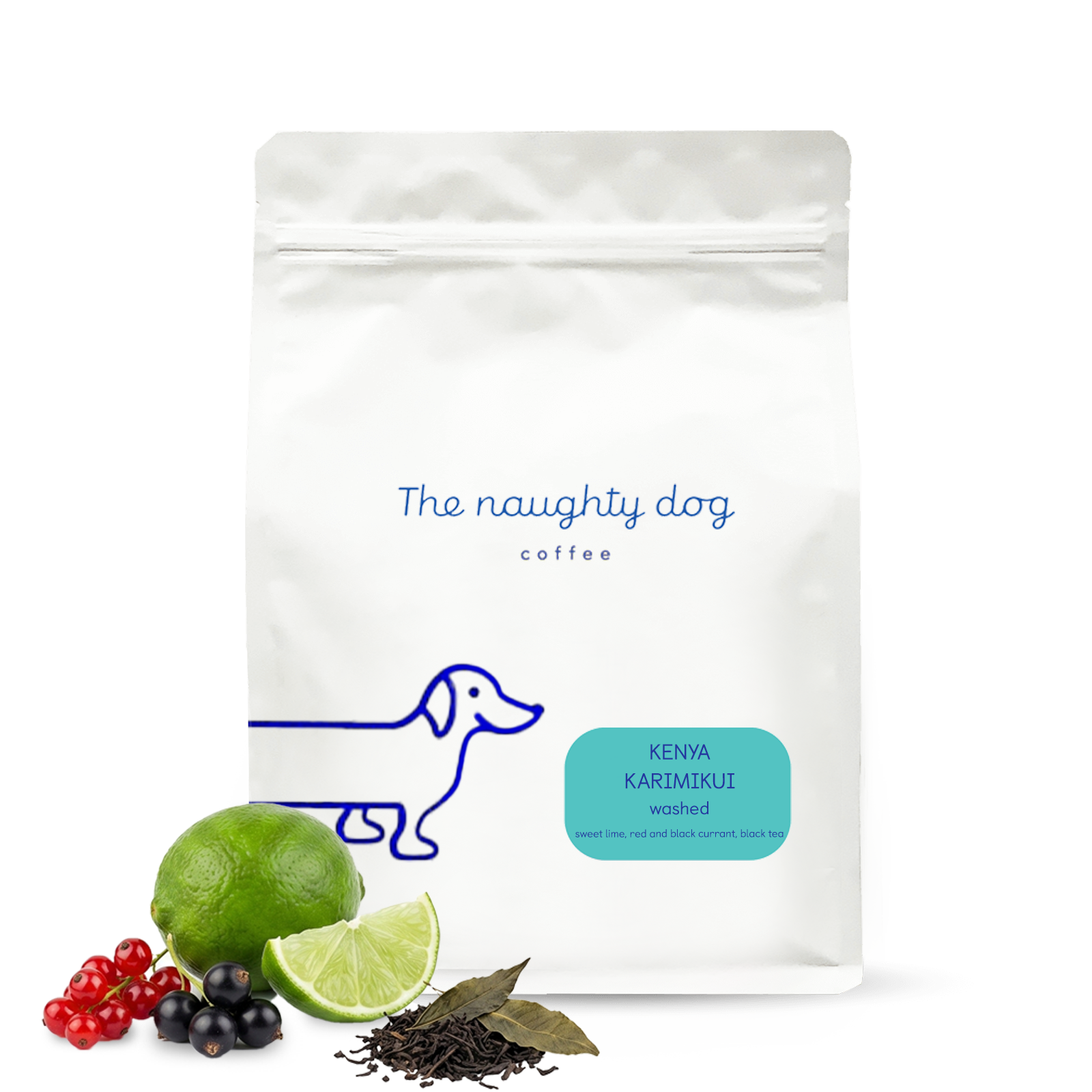Výběrová káva The naughty dog Keňa KARIMIKUI - 1000 g