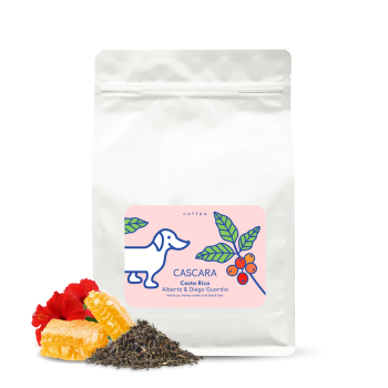 Kostarika DIEGO GUARDIA - 1000 g - cascara - kávové slupky - The naughty dog
