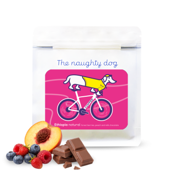 Etiopie GEDEB CYCLIST - cyklistická chuťovka - The naughty dog