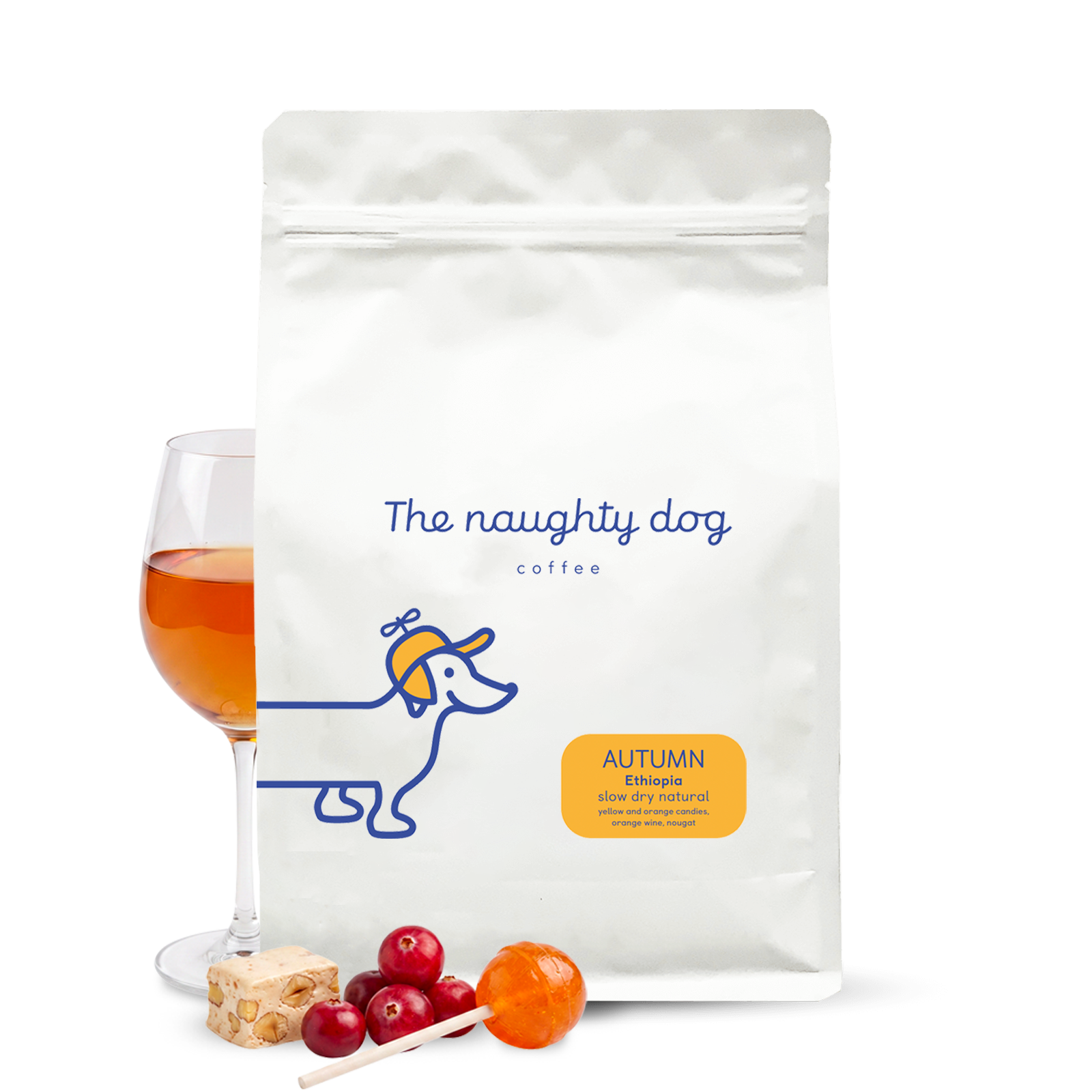 Výběrová káva The naughty dog Etiopie NEGELE GORBITU - podzimní limitka - 1000g
