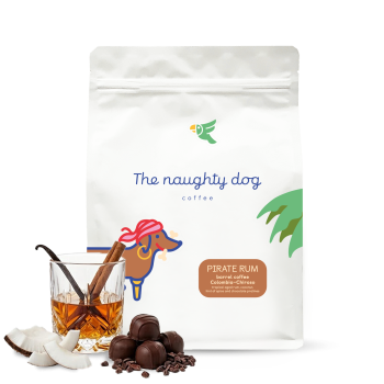 GIRL PIRATE Rum #2 - barrel coffee - 1000 g - The naughty dog