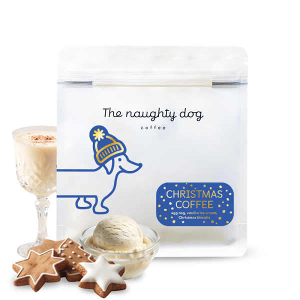 Výběrová káva The naughty dog CHRISTMAS COFFEE - Vánoční limitka