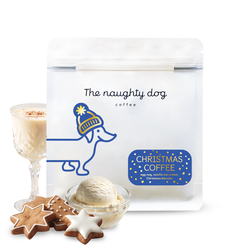 Výběrová káva The naughty dog CHRISTMAS COFFEE - Vánoční limitka