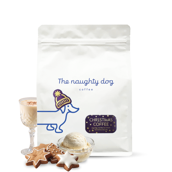 Výběrová káva The naughty dog CHRISTMAS COFFEE - Vánoční limitka - 1000 g