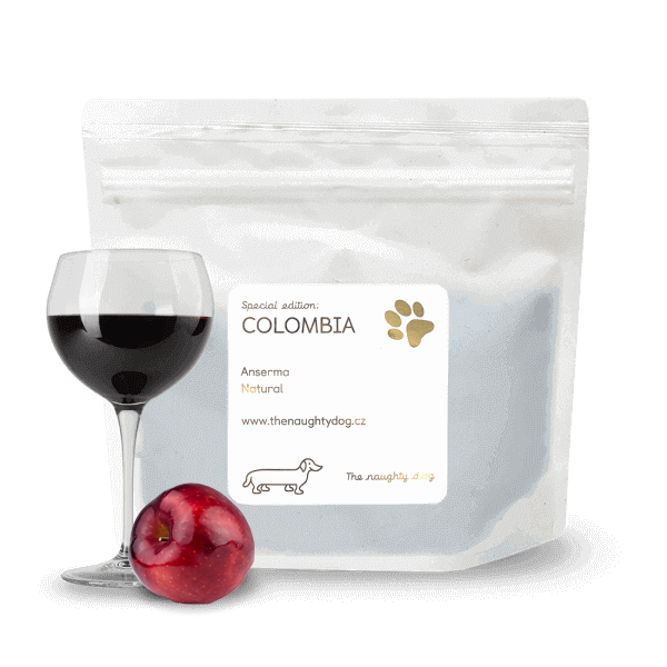Výběrová káva The naughty dog Kolumbie ANSERMA - 150g