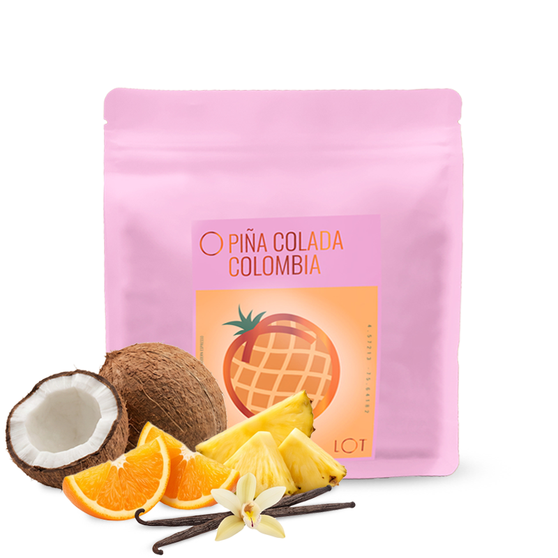 Výběrová káva Lot Roastery Kolumbie PIÑA COLADA - 150g
