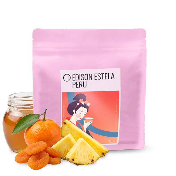 Výběrová káva Lot Roastery Peru EDISON ESTELA - Geisha