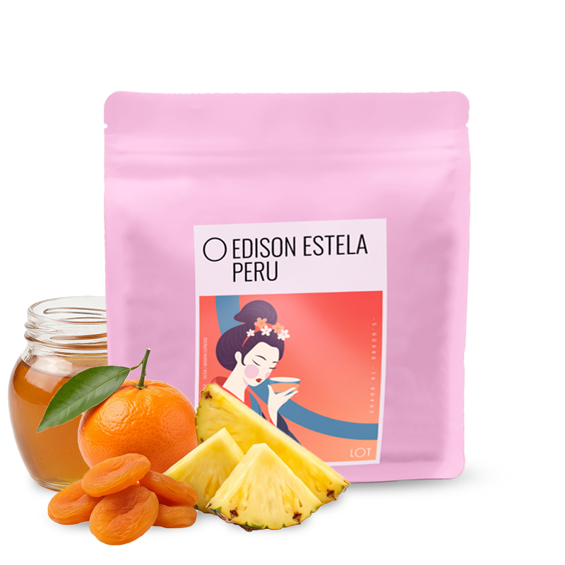 Výběrová káva Lot Roastery Peru EDISON ESTELA - Geisha