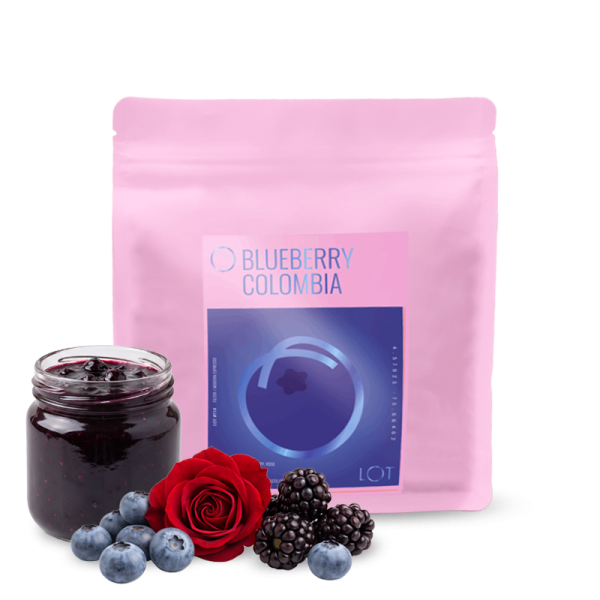 Výběrová káva Lot Roastery Kolumbie BLUEBERRY - 150g