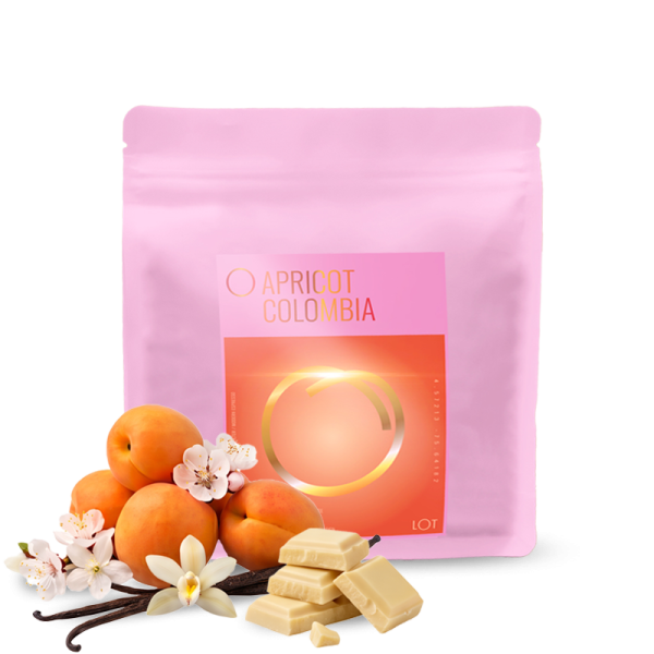 Výběrová káva Lot Roastery Kolumbie APRICOT - 150g