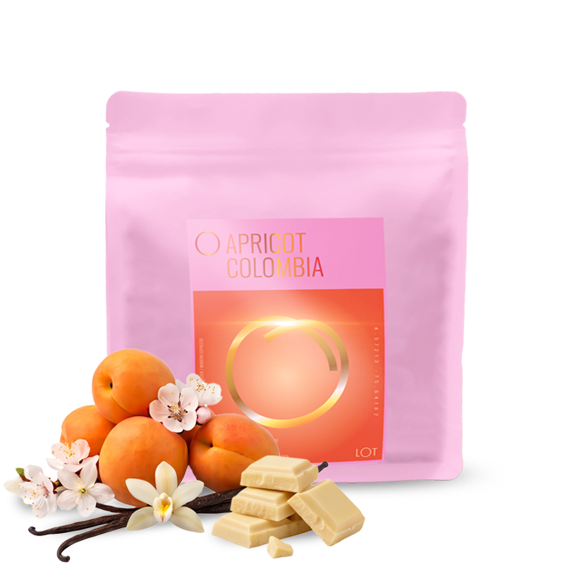 Výběrová káva Lot Roastery Kolumbie APRICOT - 150g