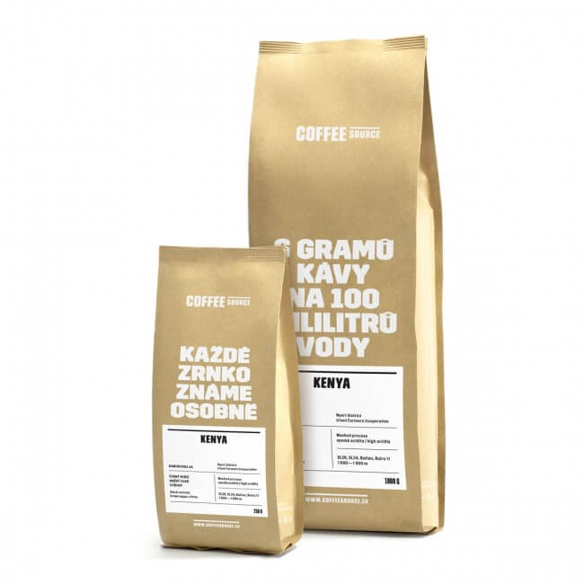 Výběrová káva Coffee Source Keňa KAMUYAKA AA