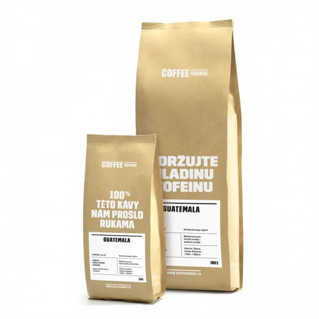 Výběrová káva Coffee Source Guatemala CANTINIL LOT 20