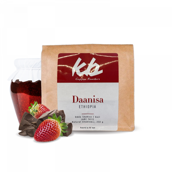 Výběrová káva KB Coffee roasters Etiopie DAANISA