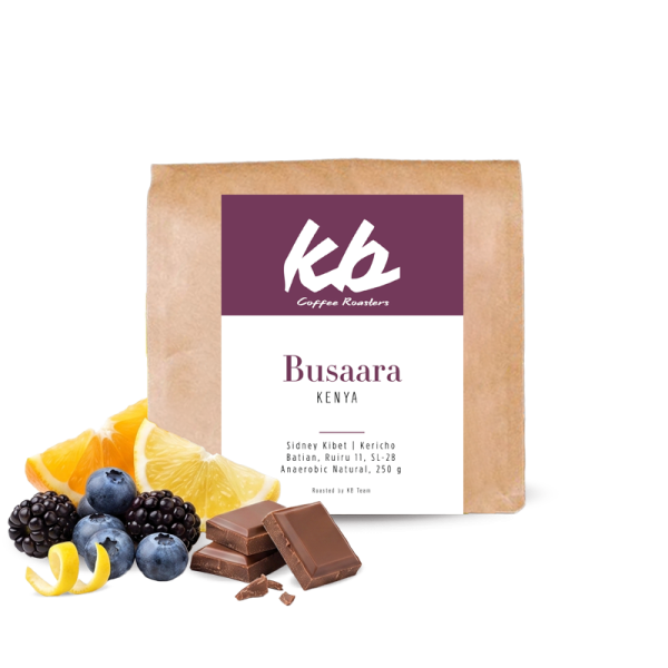 Výběrová káva KB Coffee roasters Keňa BUSAARA LIGHT