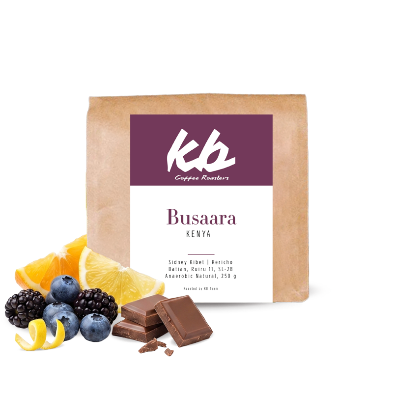 Výběrová káva KB Coffee roasters Keňa BUSAARA LIGHT